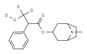 Atropine-D3 结构式
