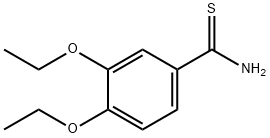 3,4-ジエトキシチオベンズアミド 化学構造式