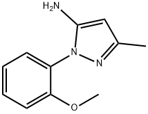 2-(2-methoxyphenyl)-5-methyl-2H-pyrazol-3-ylamine Structure