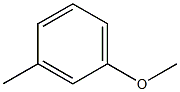 M-cresol methyl ether Struktur