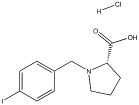 (S)-alpha-(4-iodo-benzyl)-proline hydrochloride