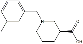 (3S)-1-(3-methylbenzyl)piperidine-3-carboxylic acid