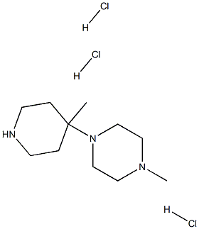 1-METHYL-4-(4-METHYLPIPERIDIN-4-YL)PIPERAZINE TRIHYDROCHLORIDE, 95+%