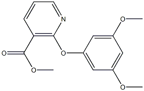 2-(3,5-DIMETHOXY-PHENOXY)-NICOTINIC ACID METHYL ESTER