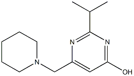 2-isopropyl-6-(piperidinomethyl)-4-pyrimidinol
