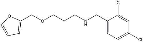 [(2,4-dichlorophenyl)methyl][3-(furan-2-ylmethoxy)propyl]amine