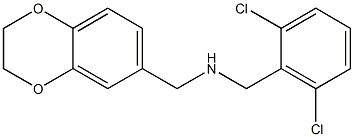 [(2,6-dichlorophenyl)methyl](2,3-dihydro-1,4-benzodioxin-6-ylmethyl)amine