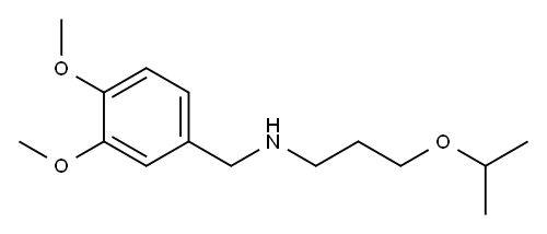 [(3,4-dimethoxyphenyl)methyl][3-(propan-2-yloxy)propyl]amine