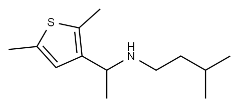 [1-(2,5-dimethylthiophen-3-yl)ethyl](3-methylbutyl)amine