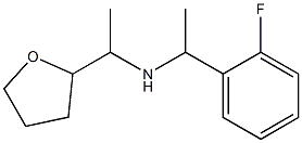 [1-(2-fluorophenyl)ethyl][1-(oxolan-2-yl)ethyl]amine