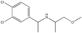 [1-(3,4-dichlorophenyl)ethyl](1-methoxypropan-2-yl)amine