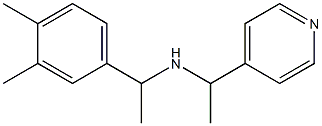 [1-(3,4-dimethylphenyl)ethyl][1-(pyridin-4-yl)ethyl]amine