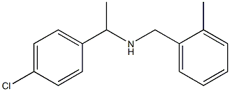 [1-(4-chlorophenyl)ethyl][(2-methylphenyl)methyl]amine