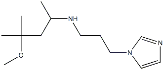[3-(1H-imidazol-1-yl)propyl](4-methoxy-4-methylpentan-2-yl)amine