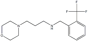 [3-(morpholin-4-yl)propyl]({[2-(trifluoromethyl)phenyl]methyl})amine