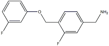 [3-fluoro-4-(3-fluorophenoxymethyl)phenyl]methanamine