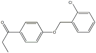 1-{4-[(2-chlorophenyl)methoxy]phenyl}propan-1-one