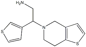 2-(6,7-dihydrothieno[3,2-c]pyridin-5(4H)-yl)-2-thien-3-ylethanamine