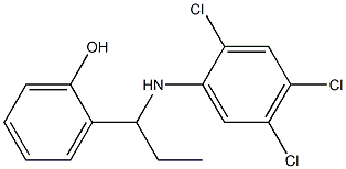 2-{1-[(2,4,5-trichlorophenyl)amino]propyl}phenol