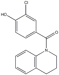 2-chloro-4-(1,2,3,4-tetrahydroquinolin-1-ylcarbonyl)phenol