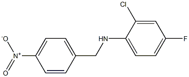 2-chloro-4-fluoro-N-[(4-nitrophenyl)methyl]aniline