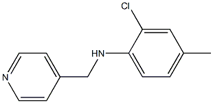 2-chloro-4-methyl-N-(pyridin-4-ylmethyl)aniline