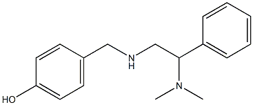 4-({[2-(dimethylamino)-2-phenylethyl]amino}methyl)phenol