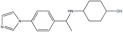 4-({1-[4-(1H-imidazol-1-yl)phenyl]ethyl}amino)cyclohexan-1-ol