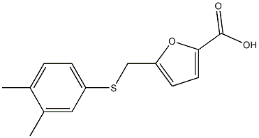 5-{[(3,4-dimethylphenyl)sulfanyl]methyl}furan-2-carboxylic acid