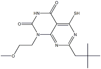 5-mercapto-1-(2-methoxyethyl)-7-neopentylpyrimido[4,5-d]pyrimidine-2,4(1H,3H)-dione