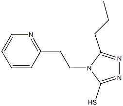 5-propyl-4-[2-(pyridin-2-yl)ethyl]-4H-1,2,4-triazole-3-thiol