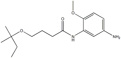 N-(5-amino-2-methoxyphenyl)-4-[(2-methylbutan-2-yl)oxy]butanamide