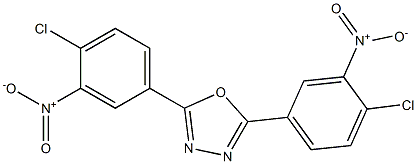 2,5-bis{4-chloro-3-nitrophenyl}-1,3,4-oxadiazole