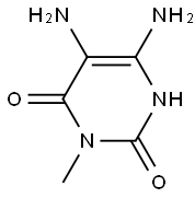 5,6-diamino-3-methylpyrimidine-2,4(1H,3H)-dione Structure