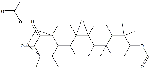 23-[(acetyloxy)imino]-4,5,9,9,13,19,20-heptamethyl-24-oxo-21-oxahexacyclo[18.2.2.0~1,18~.0~4,17~.0~5,14~.0~8,13~]tetracos-10-yl acetate
