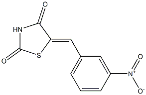 5-[(Z)-(3-nitrophenyl)methylidene]-1,3-thiazolane-2,4-dione