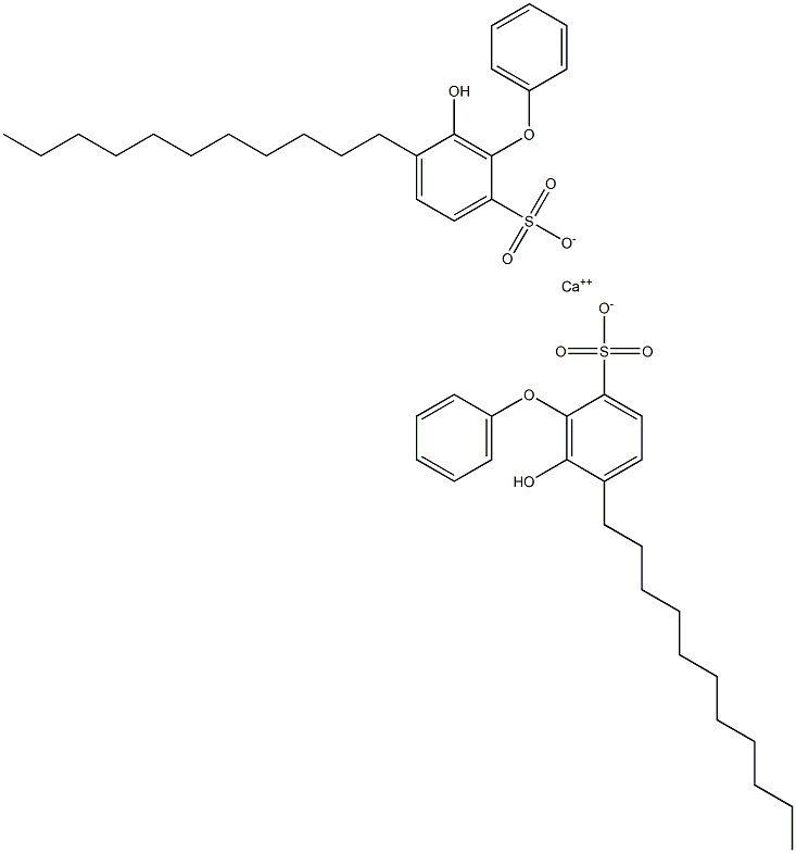 Bis(6-hydroxy-5-undecyl[oxybisbenzene]-2-sulfonic acid)calcium salt