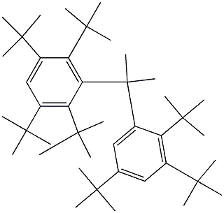 2-(2,3,5,6-Tetra-tert-butylphenyl)-2-(2,3,5-tri-tert-butylphenyl)propane|