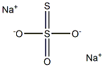 硫代硫酸钠(大苏打), , 结构式