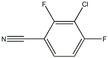 3-氯-2,4-二氟苯腈, , 结构式