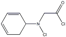 双氢苯甘氨酸酰氯盐酸盐, , 结构式
