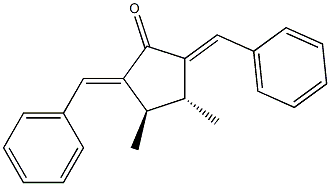 2,5-DIBENZYLIDENE-TRANS-3,4-DIMETHYLCYCLOPENTANONE