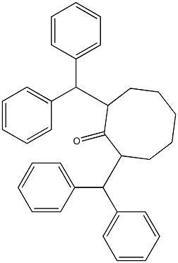 2,8-BIS(DIPHENYLMETHYL)CYCLOOCTANONE