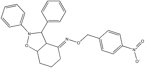 2,3-diphenylhexahydro-1,2-benzisoxazol-4(2H)-one O-(4-nitrobenzyl)oxime