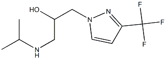 1-(isopropylamino)-3-[3-(trifluoromethyl)-1H-pyrazol-1-yl]propan-2-ol