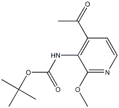 tert-butyl 4-acetyl-2-methoxypyridin-3-ylcarbamate
