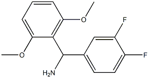 (3,4-difluorophenyl)(2,6-dimethoxyphenyl)methanamine