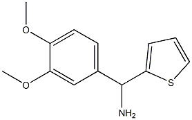 (3,4-dimethoxyphenyl)(thiophen-2-yl)methanamine