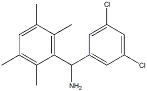 (3,5-dichlorophenyl)(2,3,5,6-tetramethylphenyl)methanamine