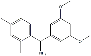 (3,5-dimethoxyphenyl)(2,4-dimethylphenyl)methanamine